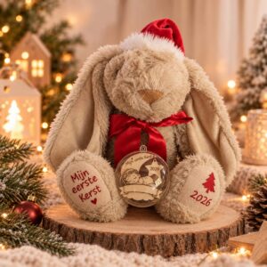 Mijn Eerste Kerst Knuffel met Ornament
